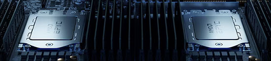 Servidor AMD EPYC 1U
