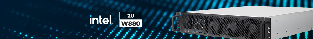 Estación de trabajo INTEL® CORE ULTRA para montaje en armario 2U y con refrigeración líquida