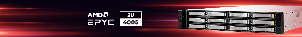 Servidor 2U con AMD® EPYC™ Serie 4005