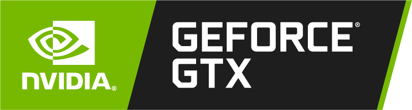 Logotipo de Nvidia GTX